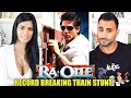 RA.ONE - Record Breaking Train Stunt REACTION!!!