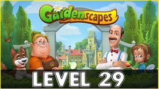 Gardenscapes Level 29 | No Boosters