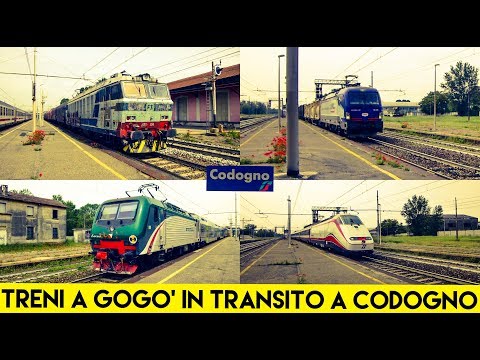 Treni a gogò in transito Codogno
