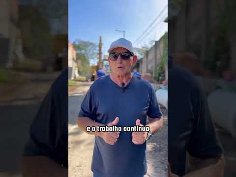GOVERNO AYRES FAZ A PAVIMENTAÇÃO DA RUA JÚLIO PITANGA.