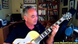 Bucky Harris Comments On His New Natural Blonde Conti Archtop Jazz Guitar