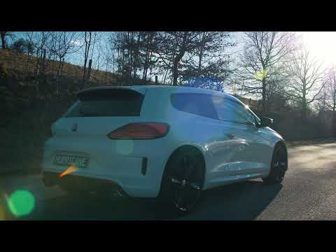 VW Scirocco III / R 2.0 TSI V3 89mm / 3,5" Straight Pipe Sound, Straight Pipe Klappenauspuff