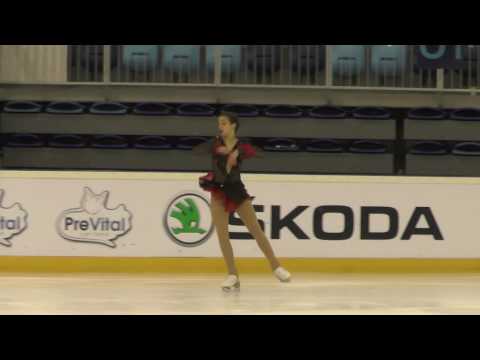 2016 Santa Claus Cup: Alexandra HAGAROVÁ (SVK) - FS Junior LADIES - Short program