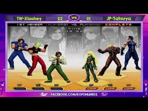 ARCADEPLAYS TW Xiaohey Vs Tatsuya FT10 KOF 2002 UM   Very Difficult Match