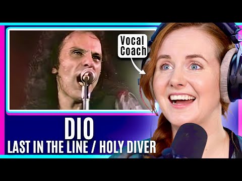 Vocal Coach reacts Dio - Last In The Line / Holy Diver Live 1986
