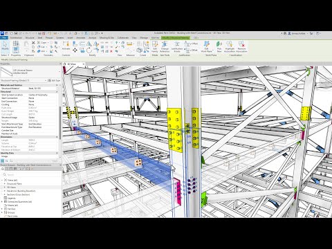 Improvements to Structural Steel in Revit 2025.2