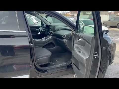 2022 Hyundai Santa Fe Preferred AWD in Black for sale at Finch Hyundai in London, ON