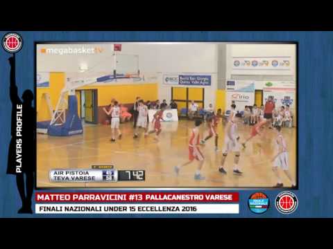 Players Profile: Parravicini Matteo - Finali Nazionali U15 - 2016