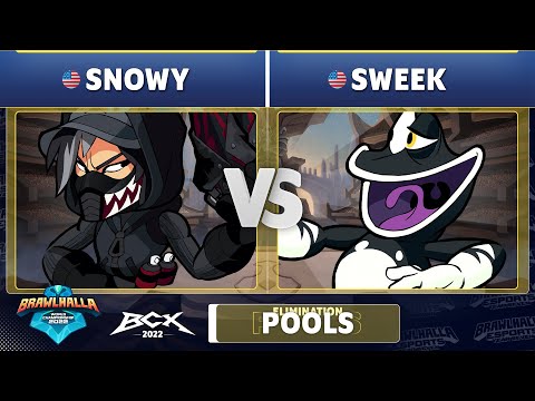 Snowy vs. sweek - Elimination Pools - Brawlhalla World Championship 2022