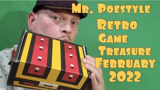 Mr. Poestyle Opens Retro Game Treasure For February 2022