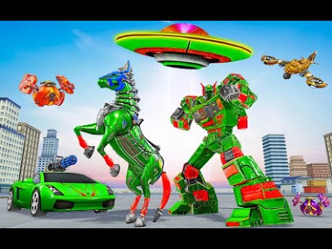 Horse Robot Car Game Robot War - Brave Jackals | Combat Studio