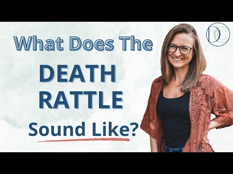 What does the Death Rattle sound like #death #dying #hospice