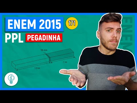 🛑171 Enem 2015 PPL - PEGADINHA - Atendendo à encomenda de um mecânico, um soldador terá de juntar