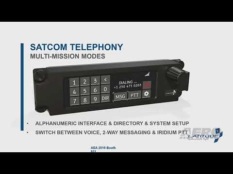 Aero-TV: Latitude Technologies - AEA 2019 New Product Introduction