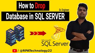 How to Drop database in MS SQL Server in Hindi | #sql  #coding #programming #javascript