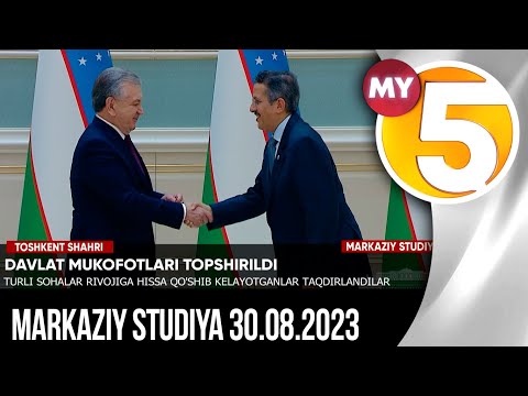 "Markaziy studiya" ko'rsatuvi 30.08.2023