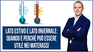 Materassi lato estivo e lato invernale