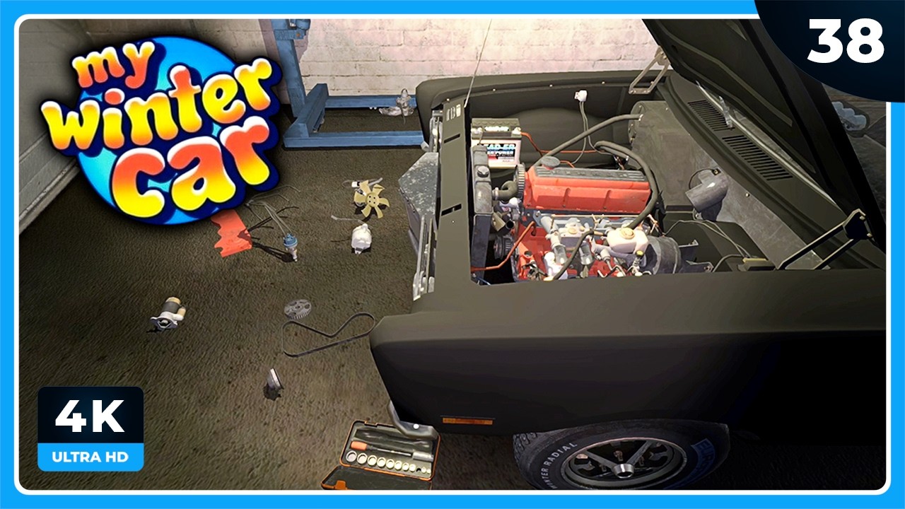 MWC #38 | NUEVAS PIEZAS PARA EL MOTOR | MY WINTER CAR Gameplay Español