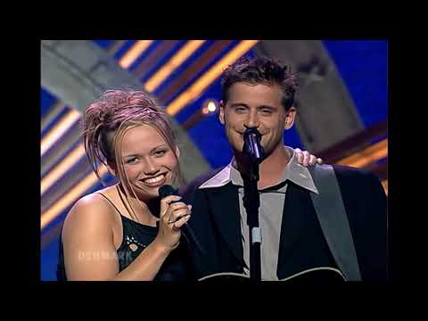 1999 Denmark: Trine Jepsen and Michael Teschl - This Time I Mean It (8th at Eurovision in Jerusalem)