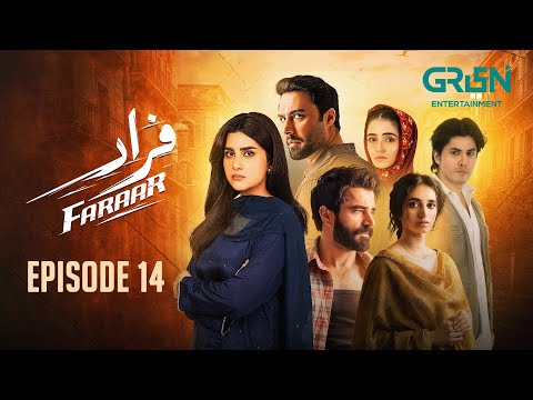 Faraar Episode 14 | Hamza Ali Abbasi - Ahmed Ali Akbar - Sohai Ali Abro | Green TV Dramas
