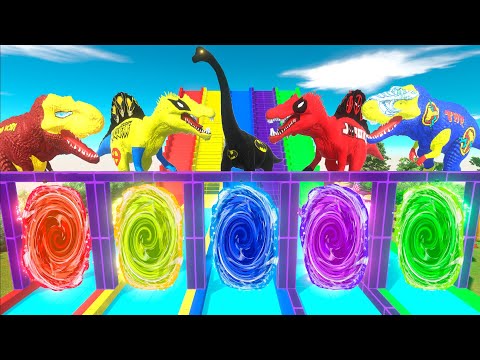 Choose a Magical Door Portal With Dinosaurs in Jurassic World Evolution - ARBS