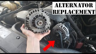 How to Replace Alternator! 2005 Chevy Silverado