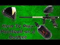 How To Play Paintball On A Budget