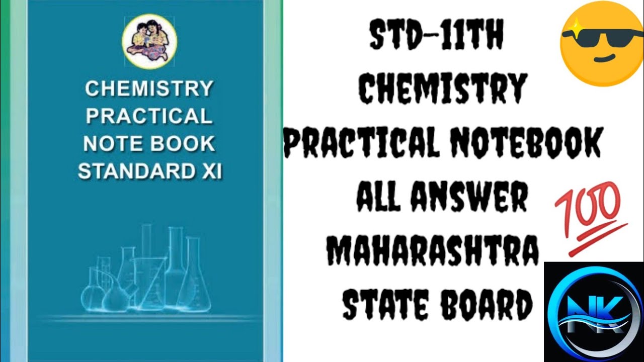 Std-11th Chemistry All Experiment Answer#Practical Notebook all answer#Maharashtra State board