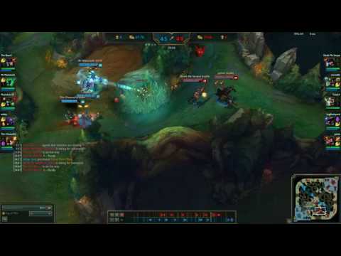 Caitlyn perfect qss on thresh hook, too shiny :D