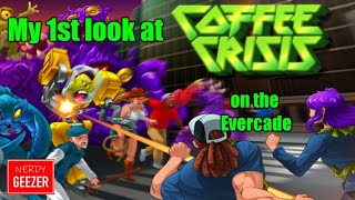 My 1st look at 'Coffee Crisis' on the Evercade