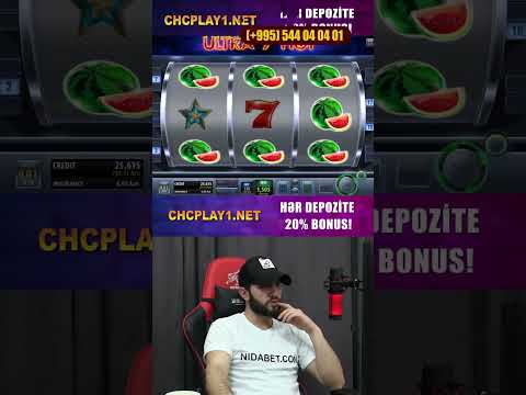 "Ultra 7 Hot"bol qazancli və əylənərək qazanacaginiz bir oyundur🎰💸💵
