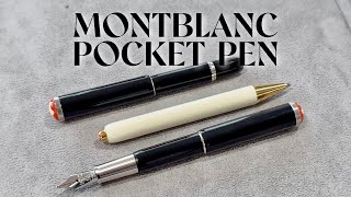 Montblanc Revived This 1920s Pocket Pen – Rouge et Noir Baby