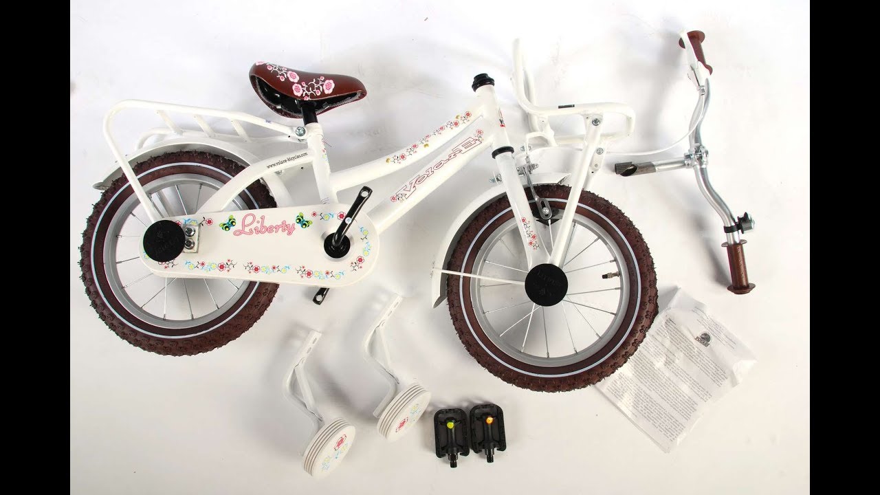 Volare - Dětské kolo 20" Melody Prime Collection pastelově červená