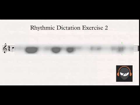 Rhythmic Dictation Ex 2: 3 Bars in 4/4