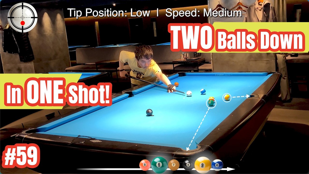 10-Ball Runout Vision #59 | Full Run & Pattern Play | Yuta Torisu / 鳥巣悠太