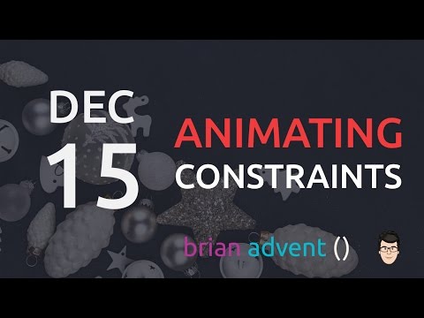 iOS Swift Tutorial: Animations with Auto Layout 15/24 🎄