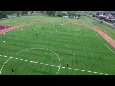 Partyzant Radoszyce - Alit Ożarów - gol Karola Nieszporka