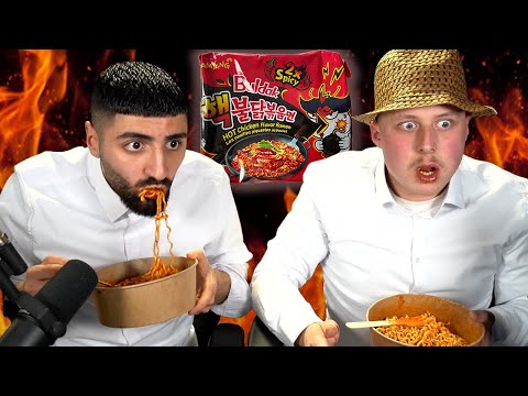 SCHÄRFSTEN NUDELN DER WELT | Das brennt 2 mal | Jordan & Semih STREAM HIGHLIGHTS