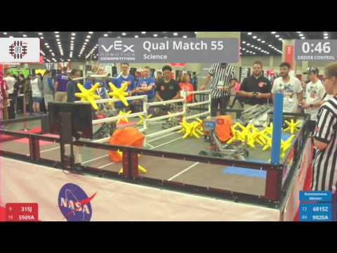 2017 VRC Sci Q55 - 315J 5509A vs 6815Z 9020A - 35 to 15