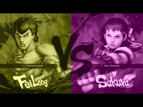 D4rkThi(FeiLong) VS CNB ChuChu(Sakura) SSF4 AE 2012 Xbox Live