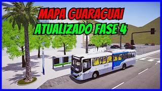 Gameplay Proton Bus Simulator | Mapa Guaraguai | Linha 194 | PBSU | PBSC | Jogo de Ônibus