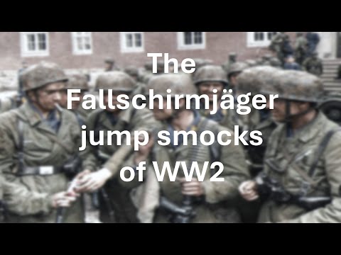 Development of the Fallschirmjäger jump smock during WW2