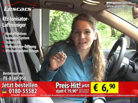 Lescars Kfz-Ionisator-Luftreiniger