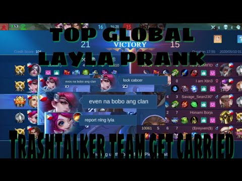 LAYLA PRANK ON RANK GAME/TEAM MATES GOT CARRIED
