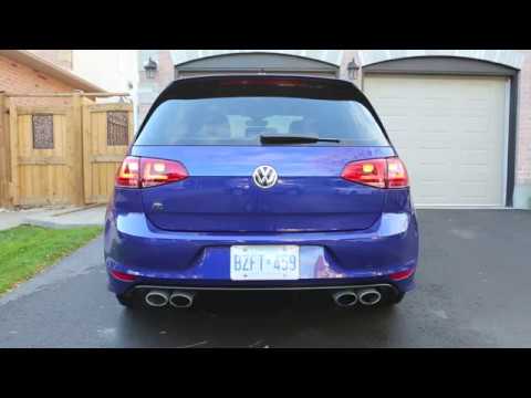 AWE Tuning VW Mk7 Golf R Non-Resonated Performance Downpipe and Track Edition Exhaust