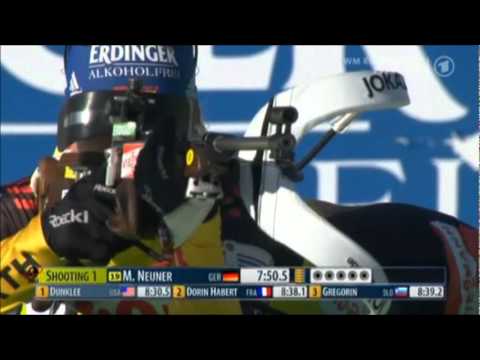 Debakel am Schießstand 15 km Einzel WM Ruhpolding 2012
