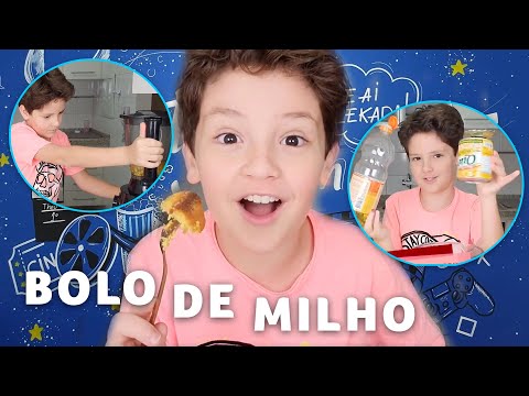 Bolo de milho de liquidificador!