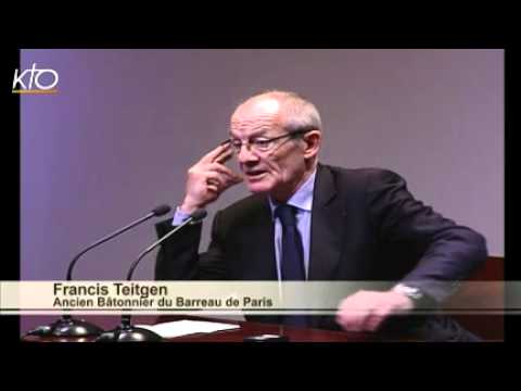 Francis Teitgen - la journée des Bernardins du 25 mai 2011