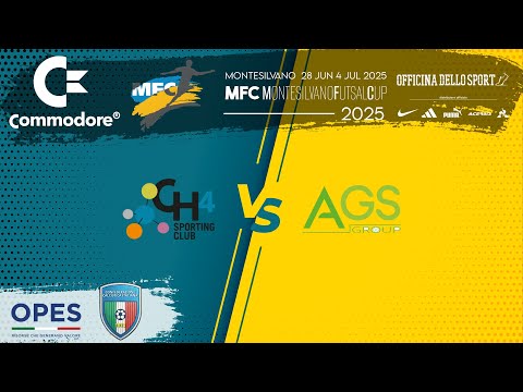 Montesilvano Futsal Cup 25 - UNDER 15 FINALS: CH4 SPORTING CLUB vs AGS GROUP