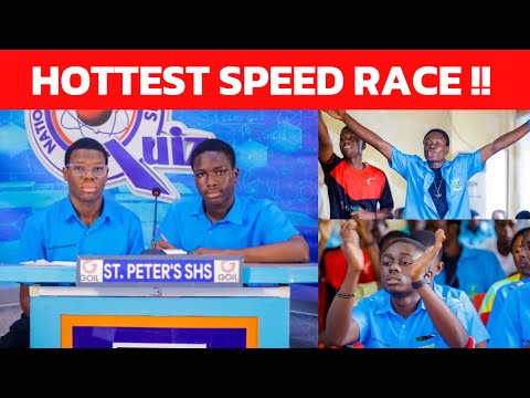 How St. Peter’s SHS Dominated In The Speed Race Round | #NSMQ2025